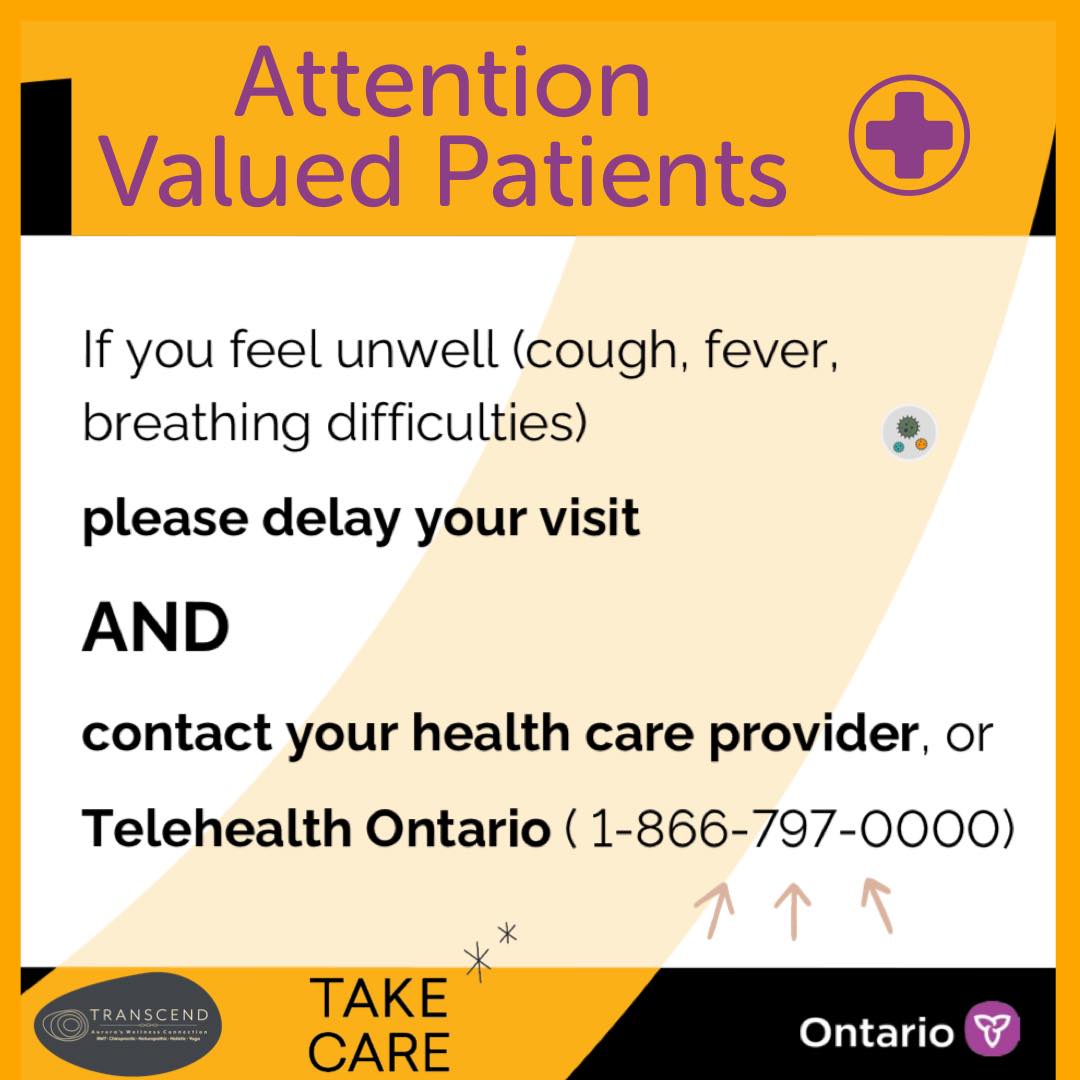 Massage Therapy Aurora, Ontario Transcend Wellness Connection